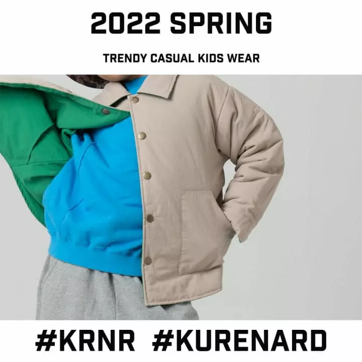 Kurenard - Korean Children Fashion - #childrensboutique - Basic Reversible Jacket - 8