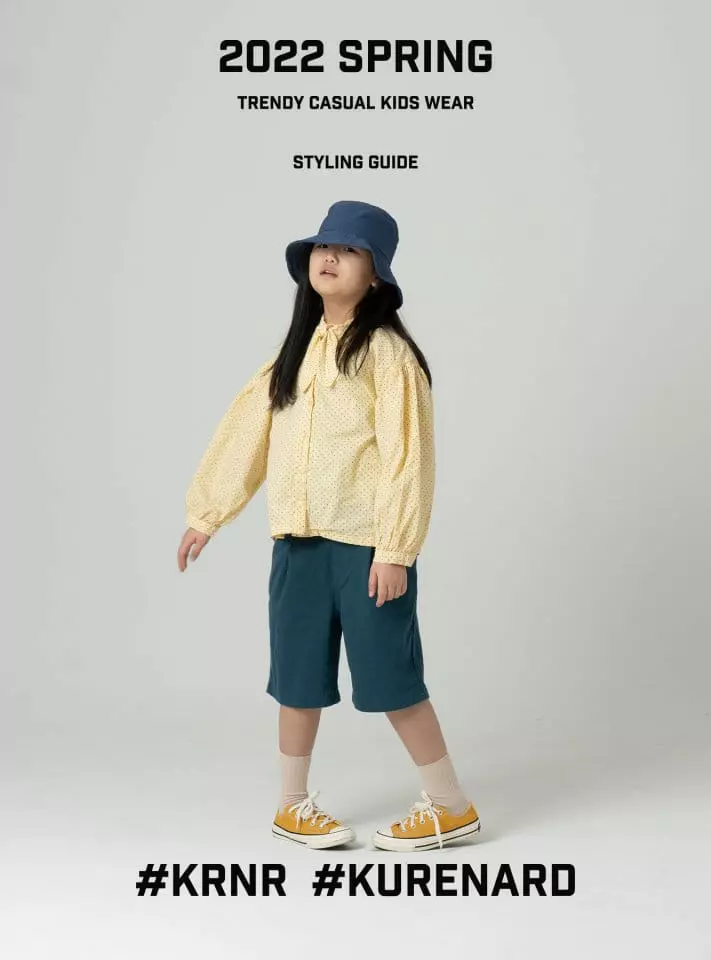 Kurenard - Korean Children Fashion - #childrensboutique - Dot Ribbon Tie Blouse - 6