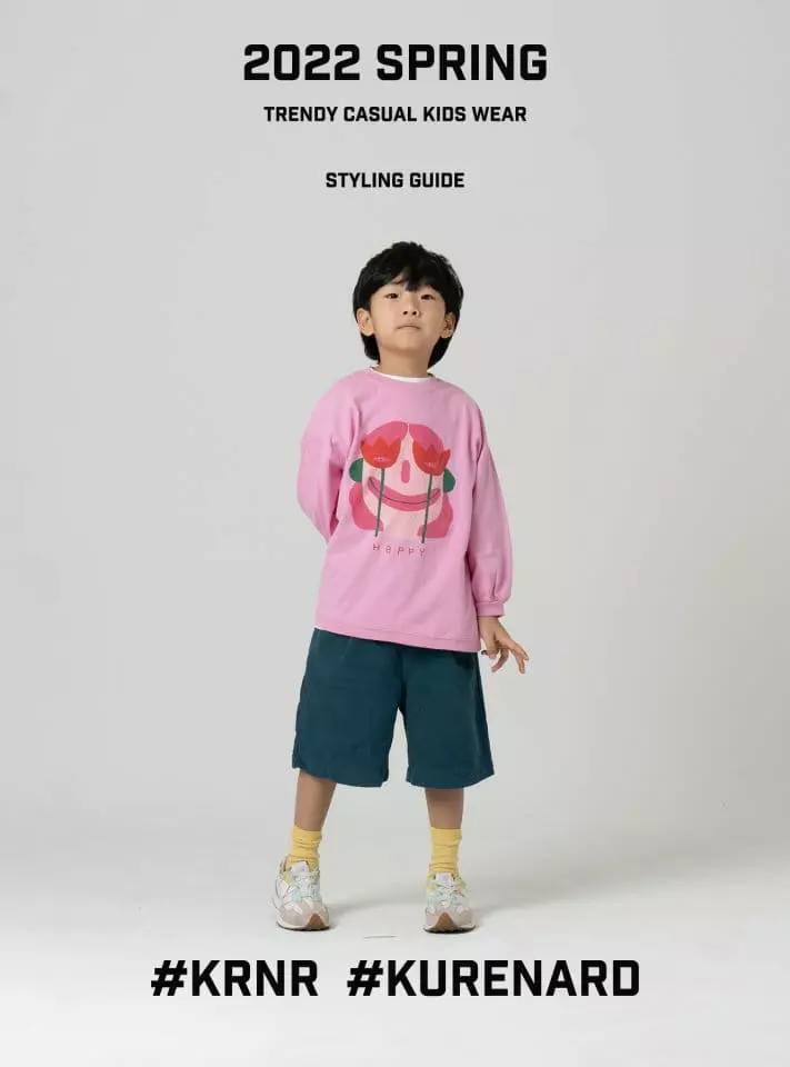 Kurenard - Korean Children Fashion - #designkidswear - Happy Smile Tee - 8