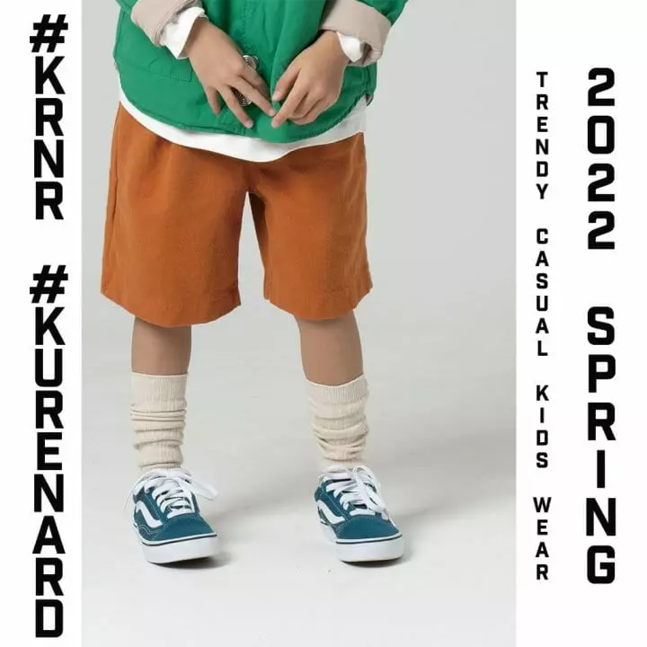 Kurenard - Korean Children Fashion - #designkidswear - Color Wicks Shorts - 2
