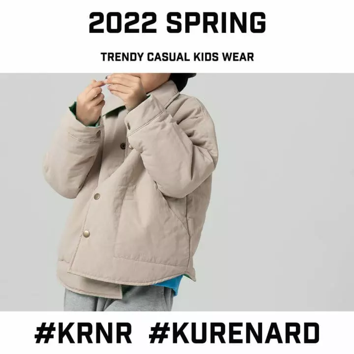 Kurenard - Korean Children Fashion - #designkidswear - Basic Reversible Jacket - 9