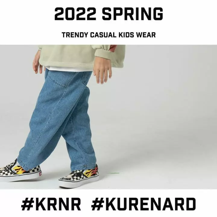 Kurenard - Korean Children Fashion - #fashionkids - Po Pocket Jeans - 6