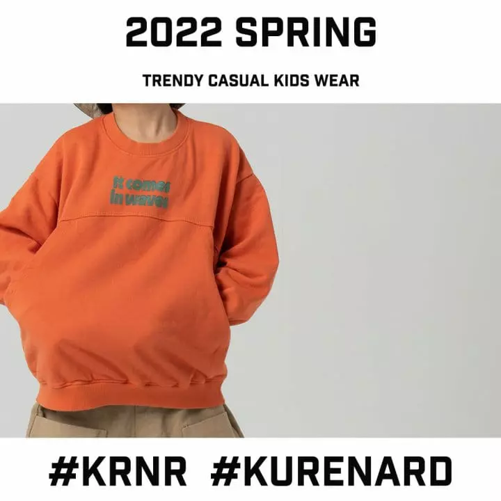 Kurenard - Korean Children Fashion - #fashionkids - Wave Pouch Sweatshirt - 2