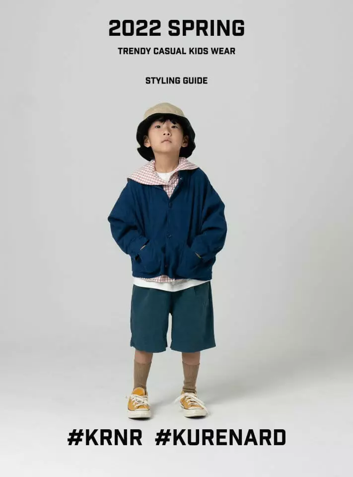 Kurenard - Korean Children Fashion - #kidsshorts - French Wide Jacket - 8