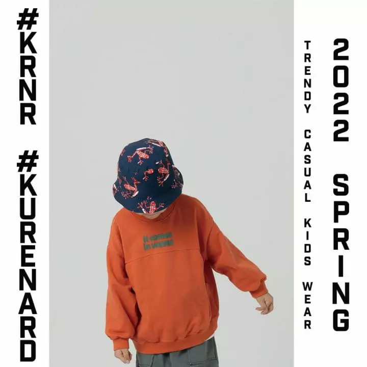 Kurenard - Korean Children Fashion - #kidsshorts - Wave Pouch Sweatshirt - 3