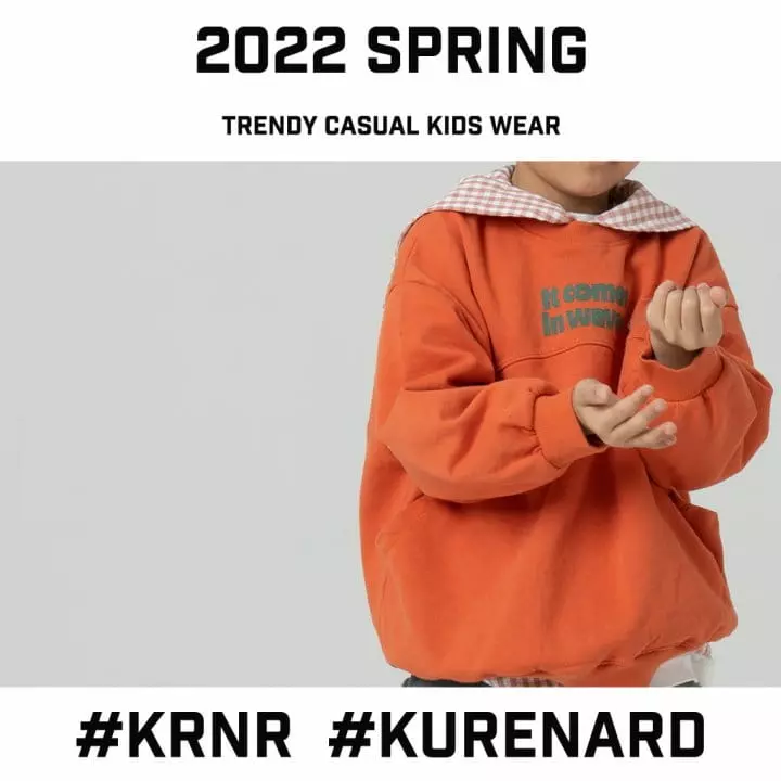 Kurenard - Korean Children Fashion - #kidsshorts - Wave Pouch Sweatshirt - 4