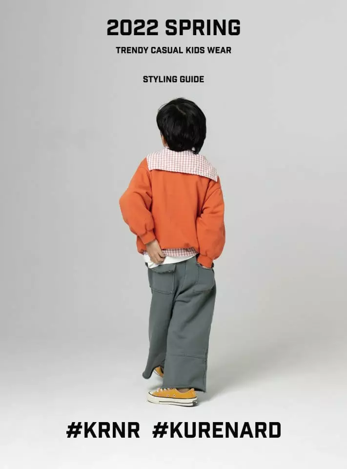 Kurenard - Korean Children Fashion - #magicofchildhood - Wave Pouch Sweatshirt - 8