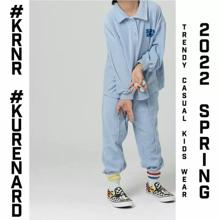Kurenard - Korean Children Fashion - #magicofchildhood - Sunday Top Bottom Set - 4
