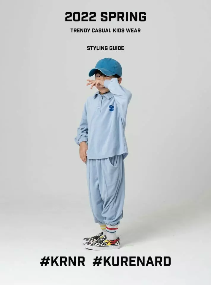Kurenard - Korean Children Fashion - #stylishchildhood - Sunday Top Bottom Set - 8