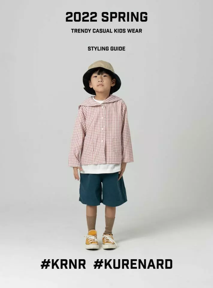 Kurenard - Korean Children Fashion - #todddlerfashion - Check Rider Dog Shirt - 12