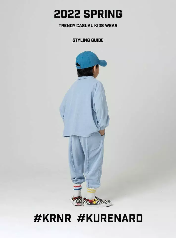 Kurenard - Korean Children Fashion - #todddlerfashion - Sunday Top Bottom Set - 6