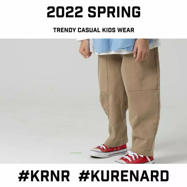Kurenard - Korean Children Fashion - #todddlerfashion - Big Pocket Chino Pants - 5