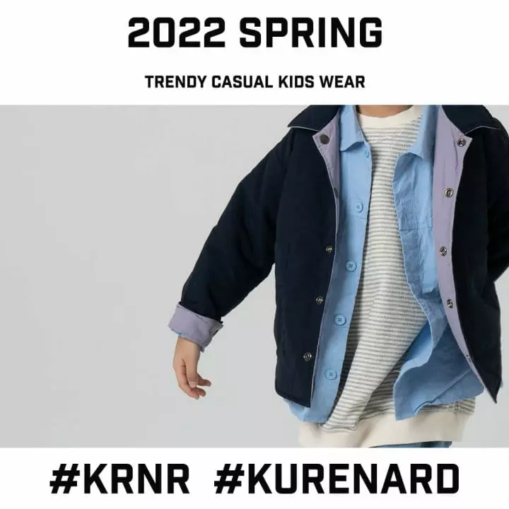 Kurenard - Korean Children Fashion - #toddlerclothing - Basic Reversible Jacket - 5