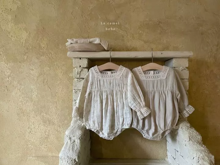 La Camel - Korean Baby Fashion - #babyfashion - Nana Bodysuit - 2