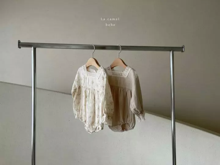 La Camel - Korean Baby Fashion - #babyfever - Nana Bodysuit - 3
