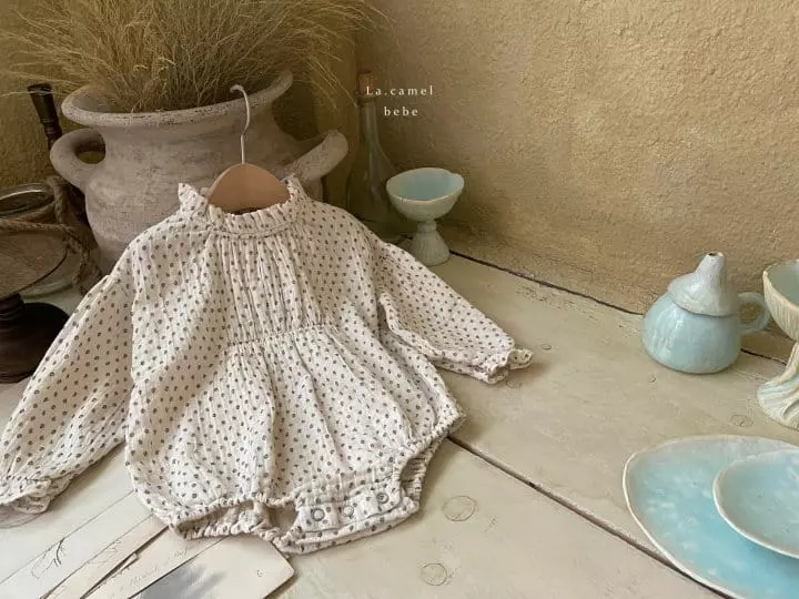 La Camel - Korean Baby Fashion - #babygirlfashion - Adel Bodysuit - 3