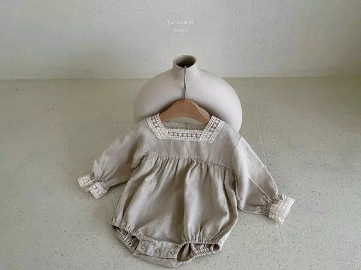La Camel - Korean Baby Fashion - #babyfever - Nana Bodysuit - 4