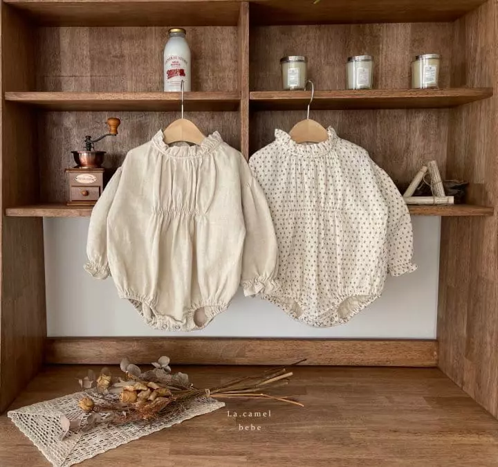 La Camel - Korean Baby Fashion - #babyootd - Adel Bodysuit - 6