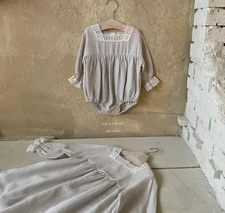 La Camel - Korean Baby Fashion - #babyootd - Nana Bodysuit - 7