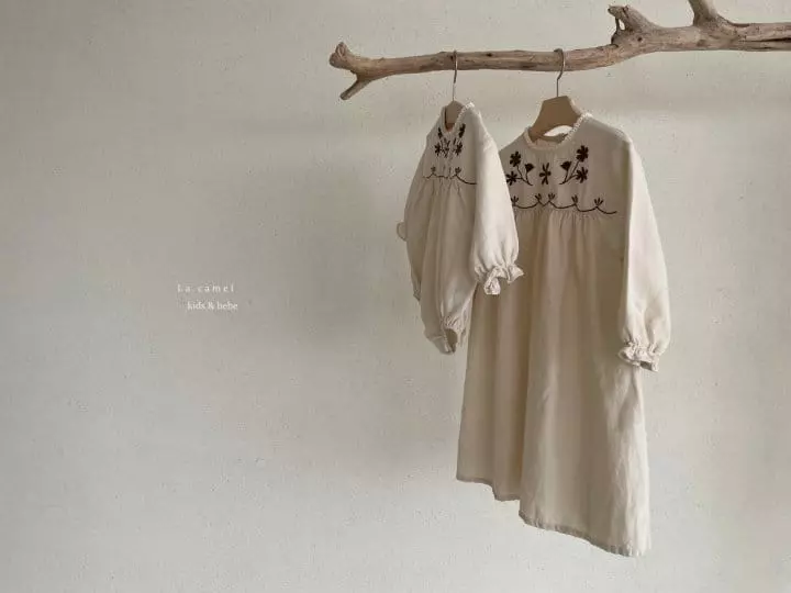 La Camel - Korean Baby Fashion - #babywear - Shabi Bodysuit - 4