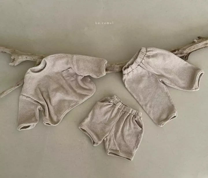 La Camel - Korean Children Fashion - #designkidswear - Butter Top Bottom Set - 5