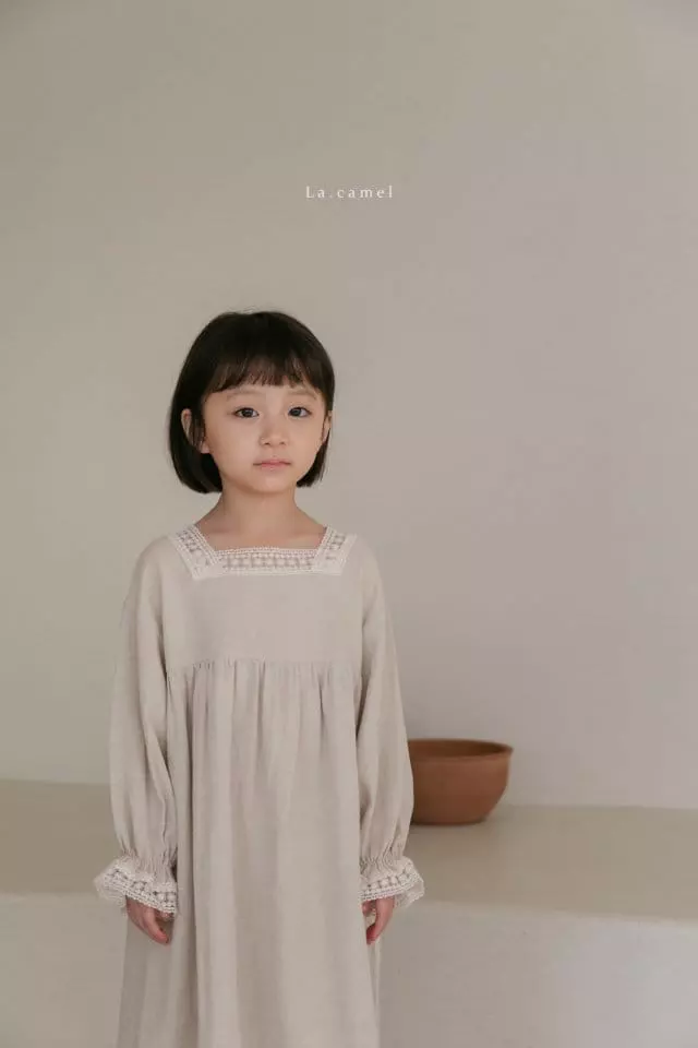 La Camel - Korean Children Fashion - #designkidswear - Nana One-piece - 2