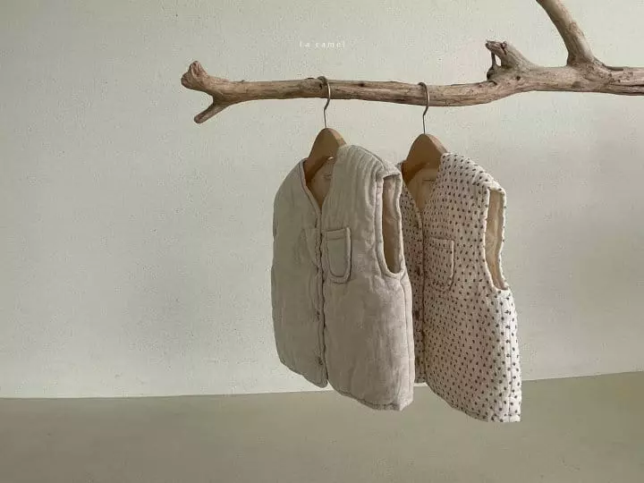 La Camel - Korean Children Fashion - #littlefashionista - Adel Vest