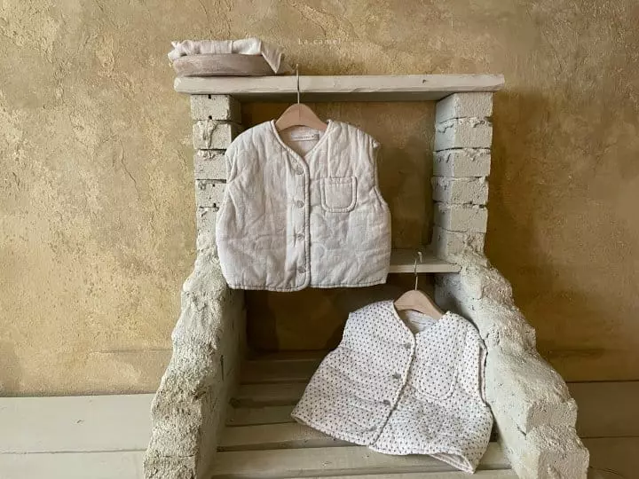 La Camel - Korean Children Fashion - #magicofchildhood - Adel Vest - 2