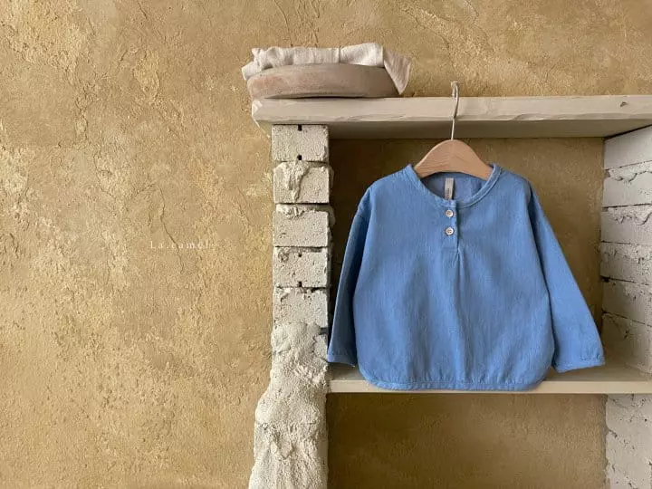 La Camel - Korean Children Fashion - #toddlerclothing - Denim Shirt - 2