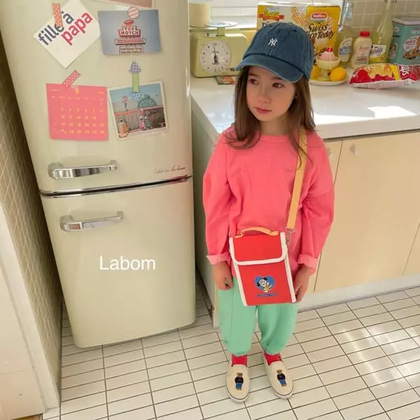 Labom - Korean Children Fashion - #kidzfashiontrend - London Pigment Tee - 4