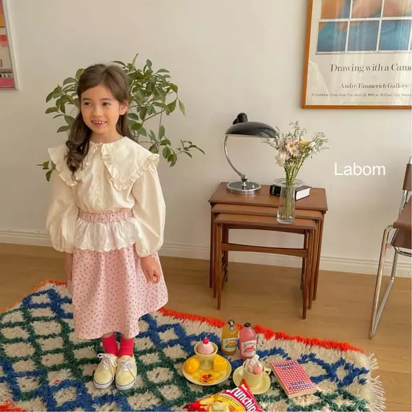 Labom - Korean Children Fashion - #designkidswear - Miu Collar Blouse - 3