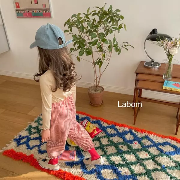 Labom - Korean Children Fashion - #fashionkids - Gtgomo Check Pants - 2