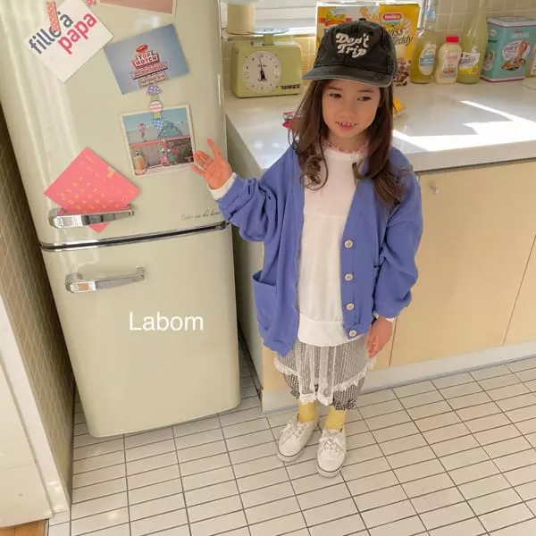 Labom - Korean Children Fashion - #kidsshorts - Latte Cardigan - 2