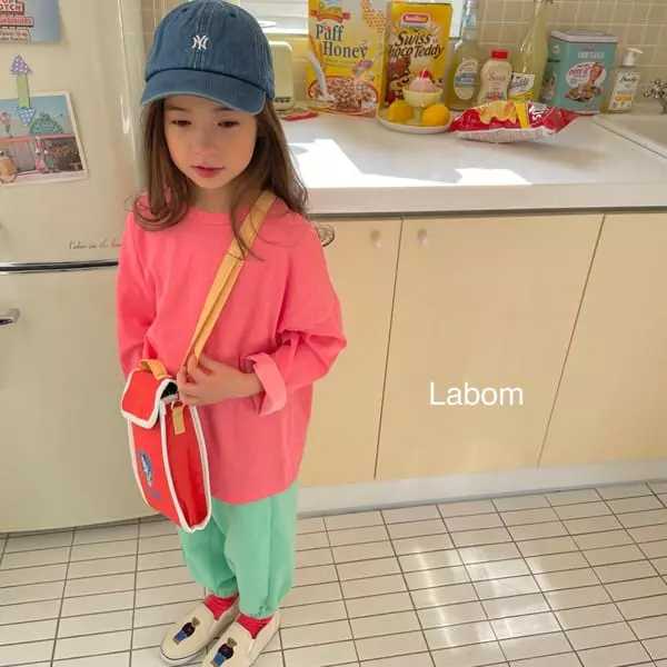 Labom - Korean Children Fashion - #kidsshorts - London Pigment Tee