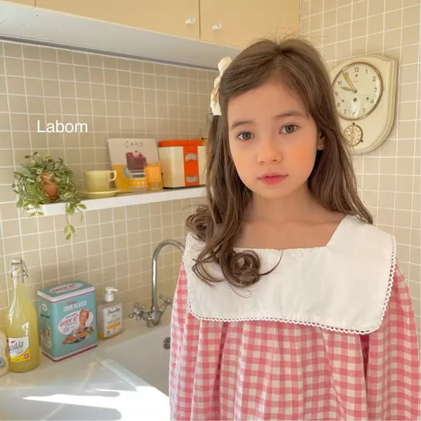 Labom - Korean Children Fashion - #kidsshorts - Celery Check One-piece - 7
