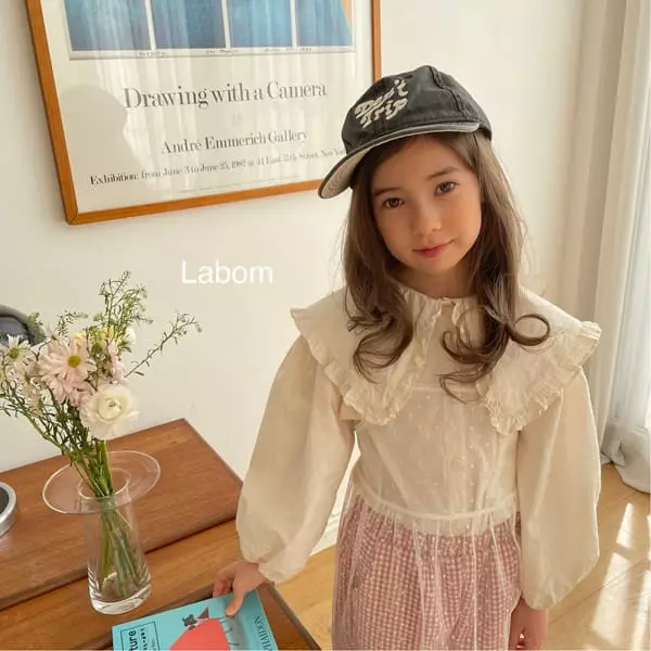 Labom - Korean Children Fashion - #kidsshorts - Miu Collar Blouse - 6