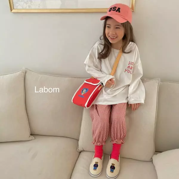 Labom - Korean Children Fashion - #littlefashionista - Gtgomo Check Pants - 7