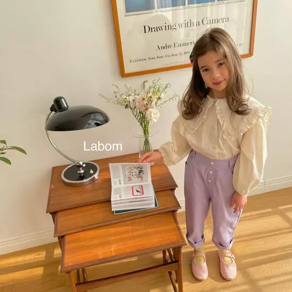 Labom - Korean Children Fashion - #littlefashionista - Miu Collar Blouse - 10