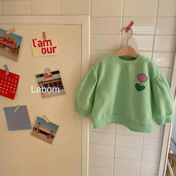Labom - Korean Children Fashion - #magicofchildhood - Tulip Puff Sweatshirt - 10