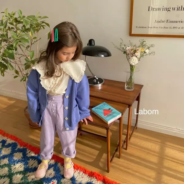 Labom - Korean Children Fashion - #littlefashionista - Jelly Button Pants - 4