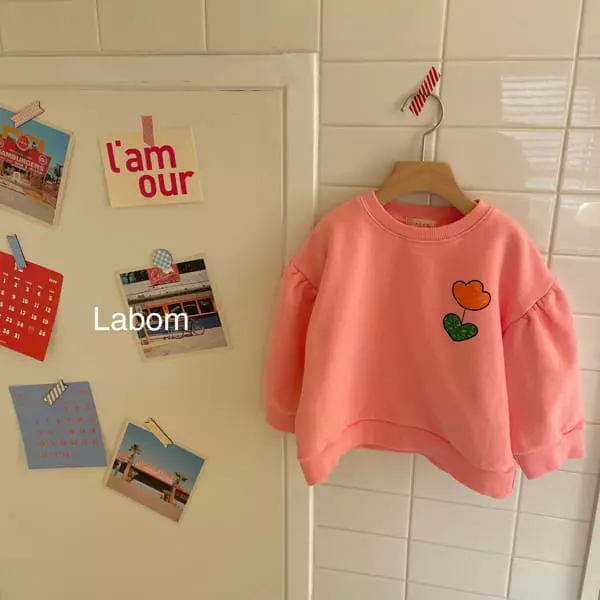 Labom - Korean Children Fashion - #minifashionista - Tulip Puff Sweatshirt - 11