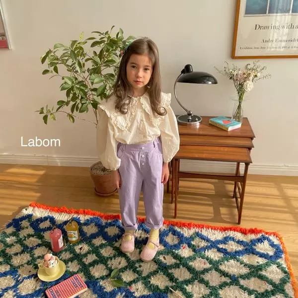 Labom - Korean Children Fashion - #prettylittlegirls - Jelly Button Pants - 6