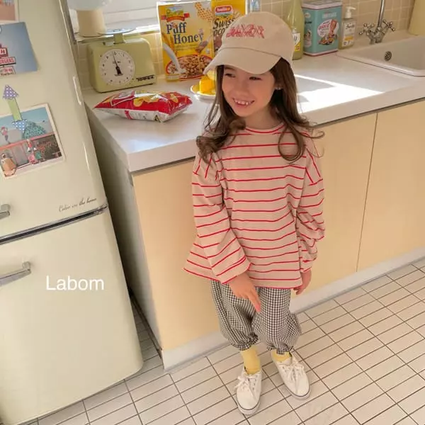 Labom - Korean Children Fashion - #toddlerclothing - Gtgomo Check Pants - 12