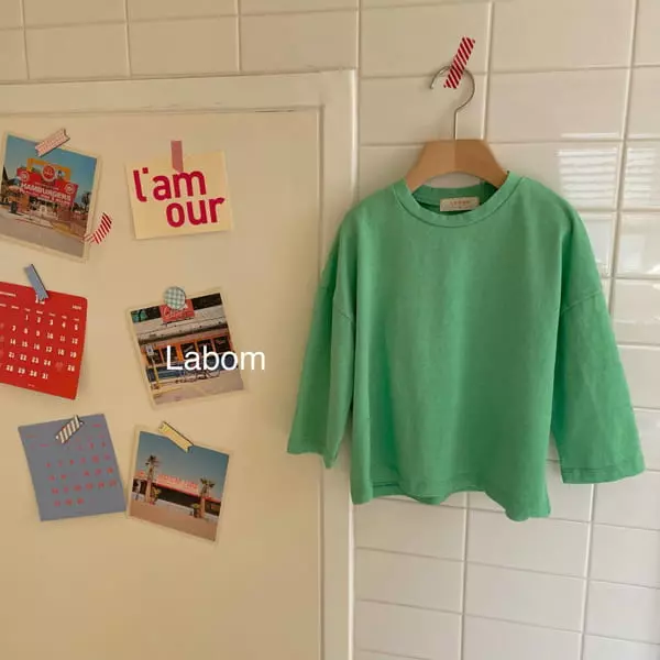 Labom - Korean Children Fashion - #toddlerclothing - London Pigment Tee - 10