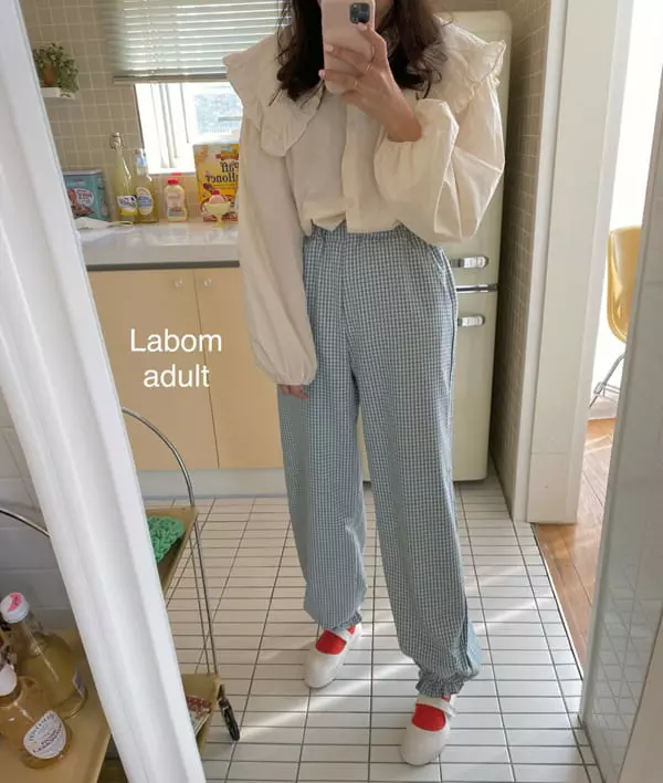 Labom - Korean Women Fashion - #momslook - Mom Ggomo Pants - 10