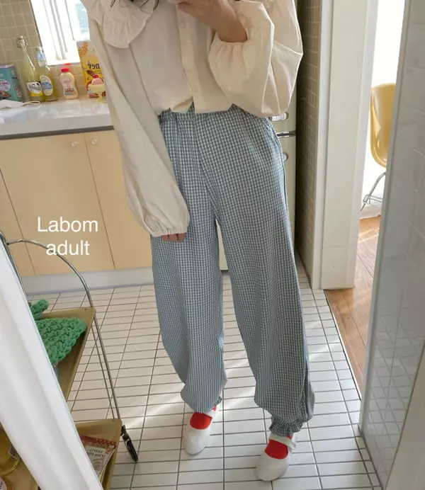 Labom - Korean Women Fashion - #momslook - Mom Ggomo Pants - 8