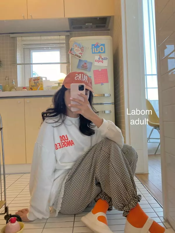Labom - Korean Women Fashion - #momslook - Mom Los Angeles Tee - 3