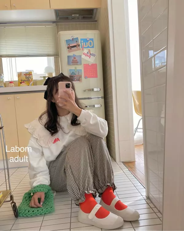 Labom - Korean Women Fashion - #momslook - Mom Los Angeles Tee - 7
