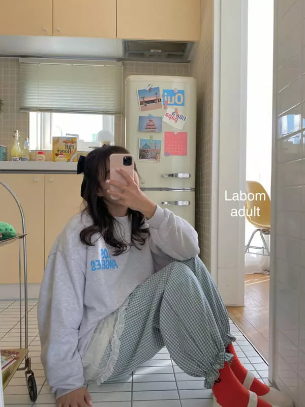 Labom - Korean Women Fashion - #pursuepretty - Mom Los Angeles Tee - 11