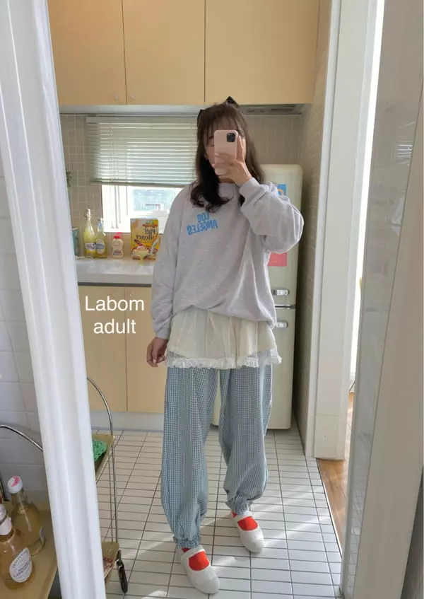 Labom - Korean Women Fashion - #restrostyle - Mom Los Angeles Tee - 12